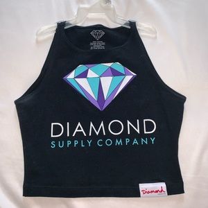Diamond crop top